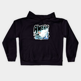 Awebo! Ptarmigan Bird with Knife Meme Kids Hoodie